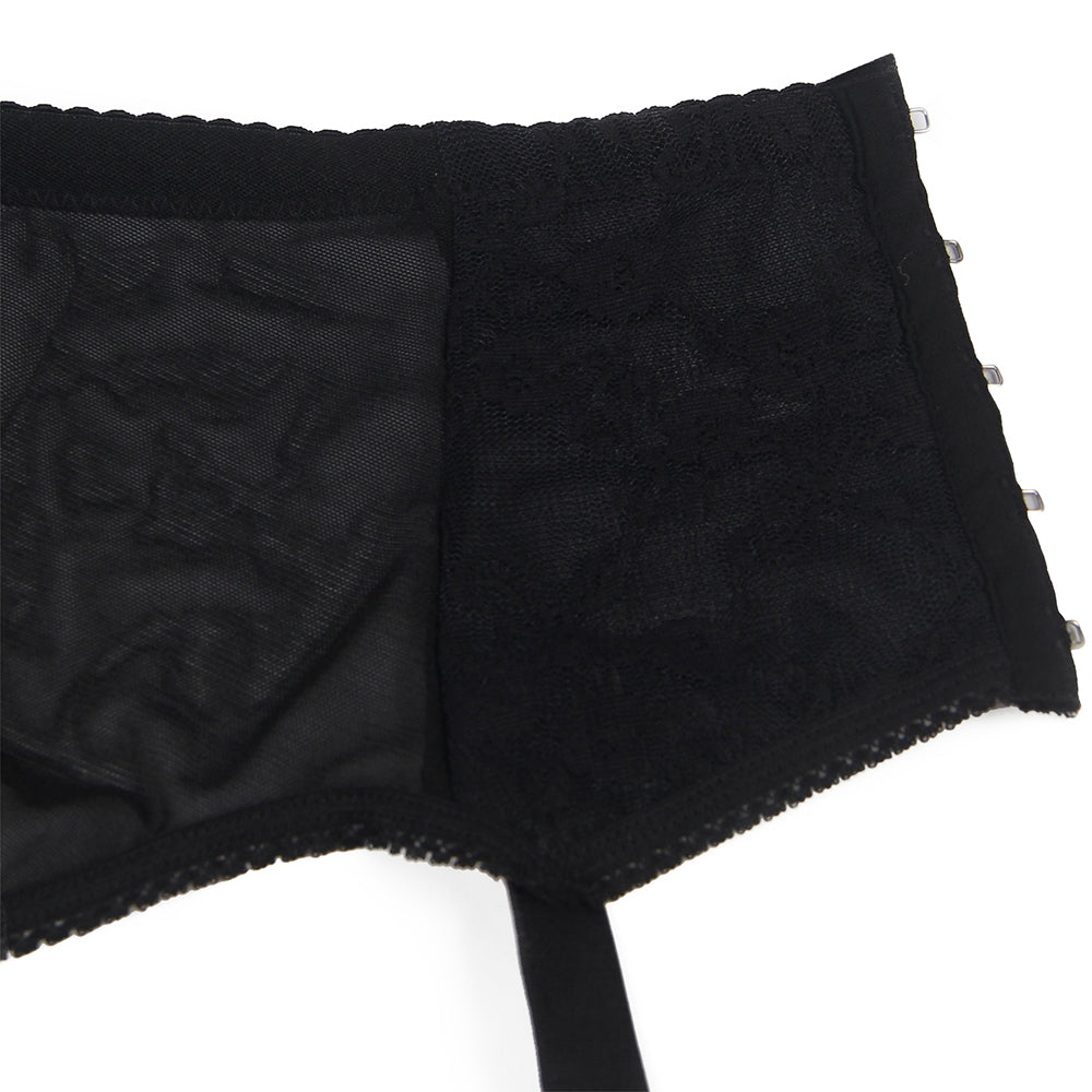 Black Luxury Garter Belt – Plus Size