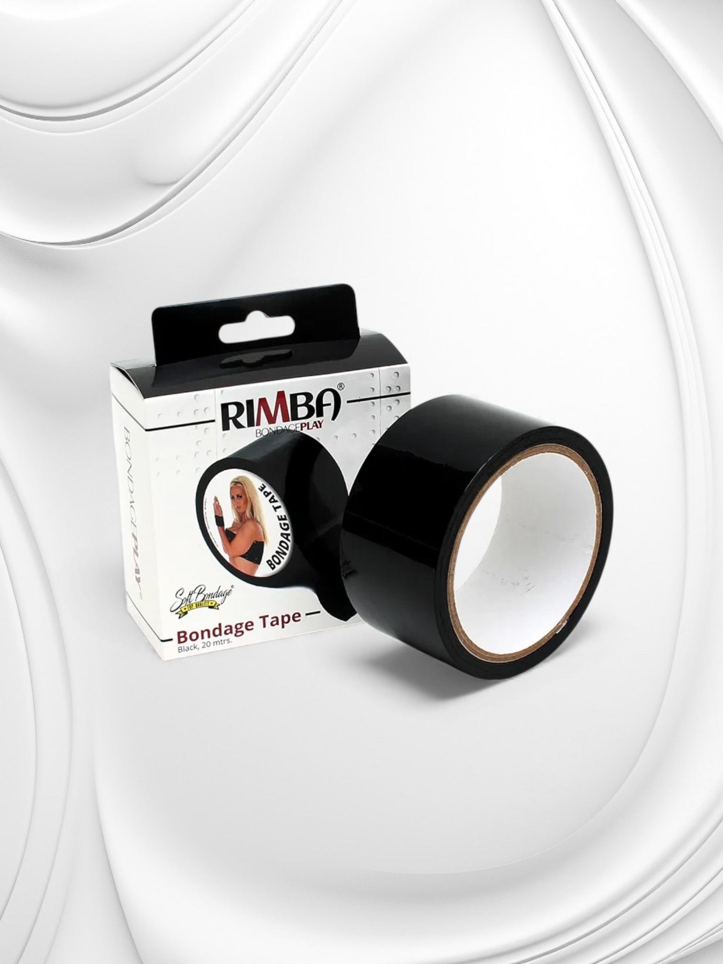 Bondage Tape – Black Bondage Tape (20 meters)