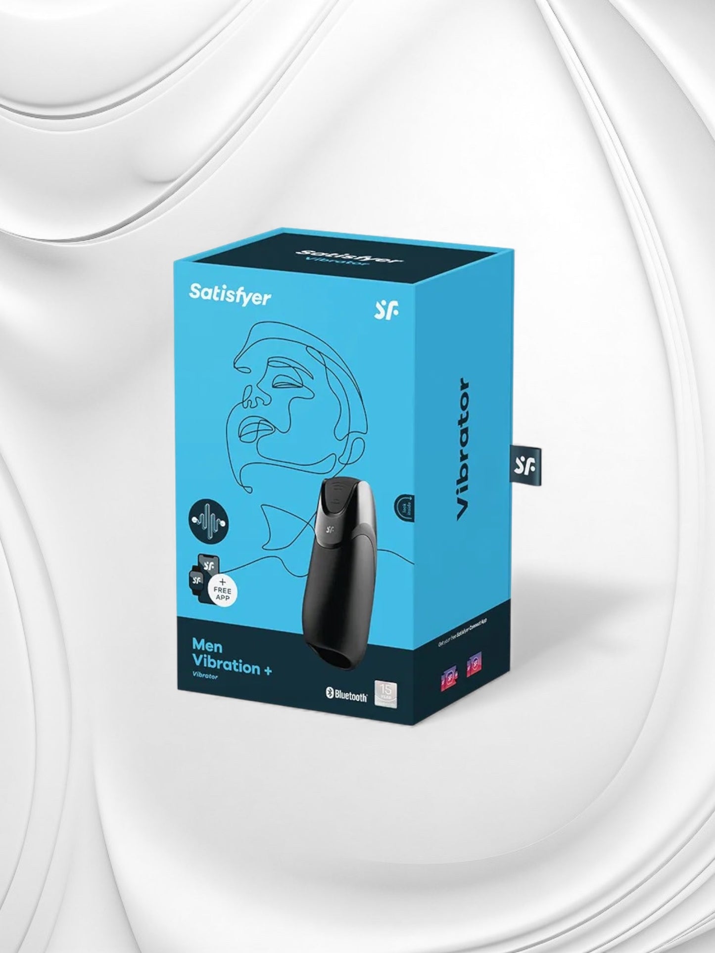 Satisfyer Men Vibration+ – App-Controlled Masturbator with Vibrations