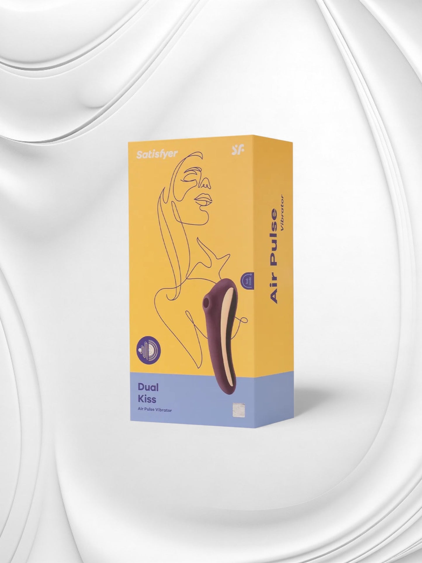 Satisfyer Dual Kiss Purple – Dual Stimulator voor Koppels