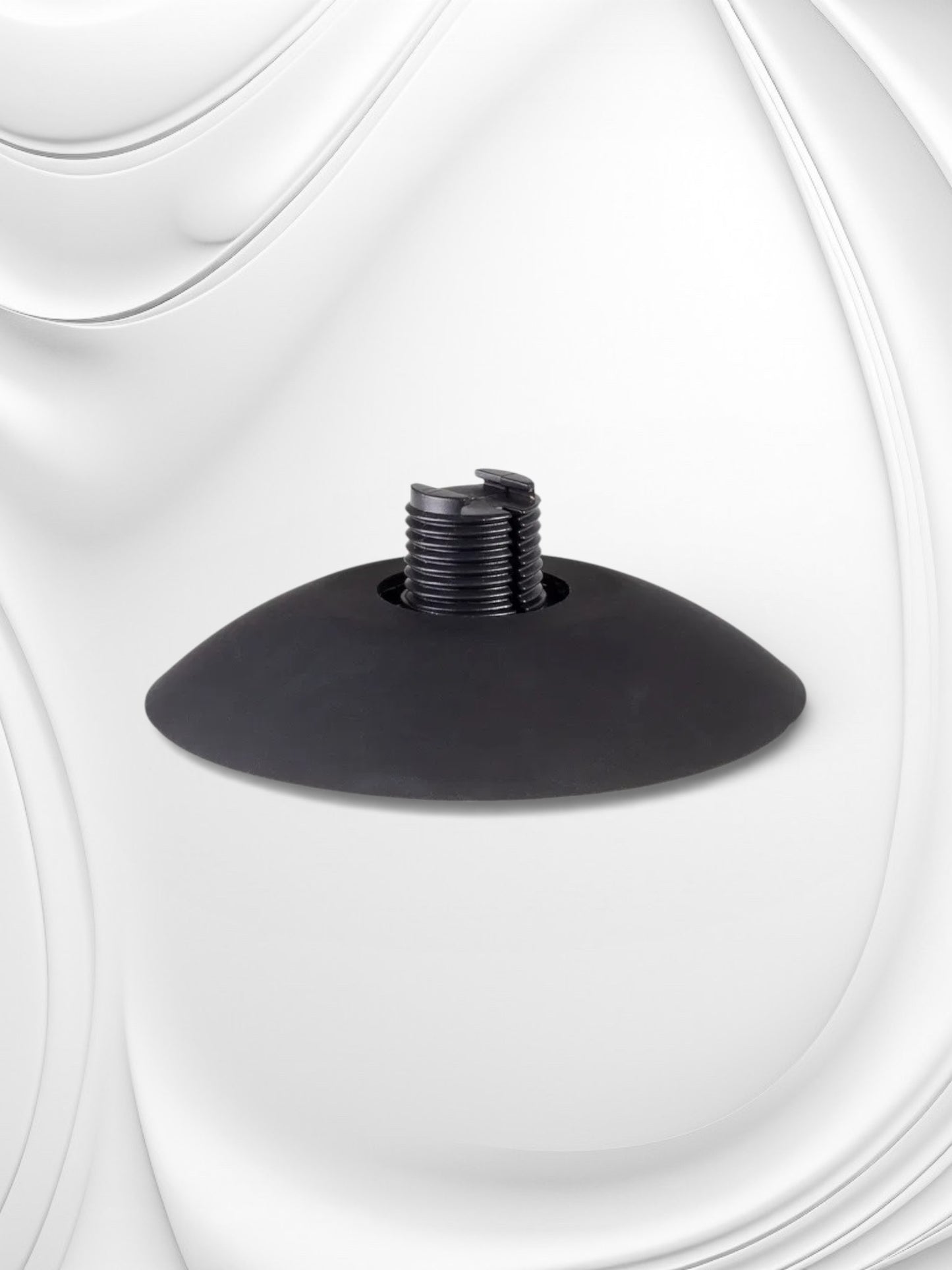 Silicone Dildo with Suction Cup – Black