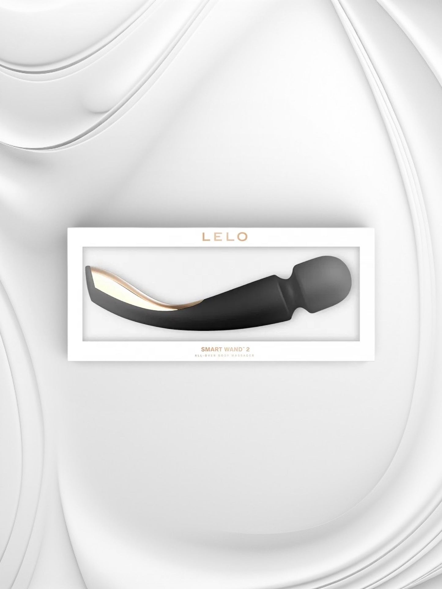 LELO Premium Wand Massager – Black/Gold