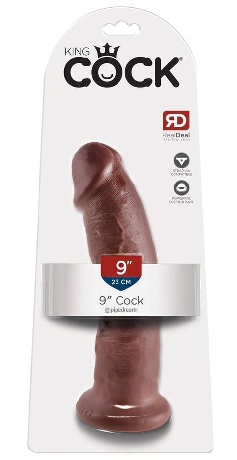 King Cock 9 Inch Realistische Dildo met Zuignap
