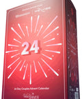 Magic Shiver erotische adventskalender Couples 2026, voorkant van de rode kalender