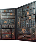 Opengeklapte erotische adventskalender Luxury met 24 gesloten geschenkdoosjes