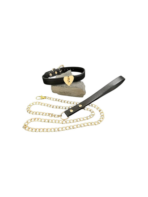 Soft BDSM Ontdekset – halsband met ketting