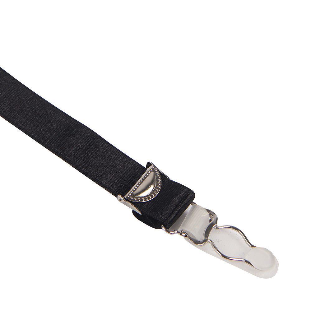 Zwarte Luxe Jarretelgordel – Plus Size (Verstelbaar)