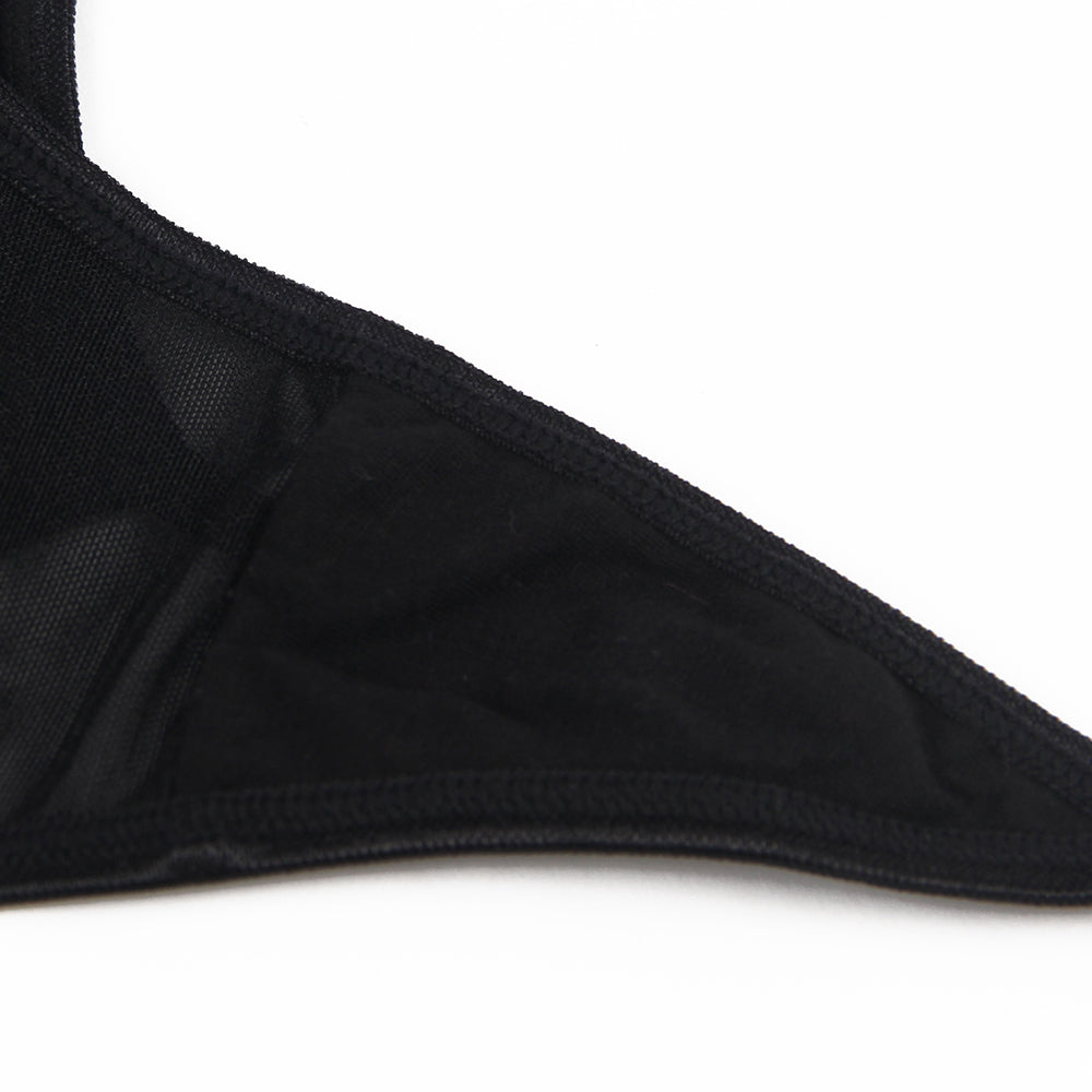 Zwarte Luxe Jarretelgordel – Plus Size (Verstelbaar)