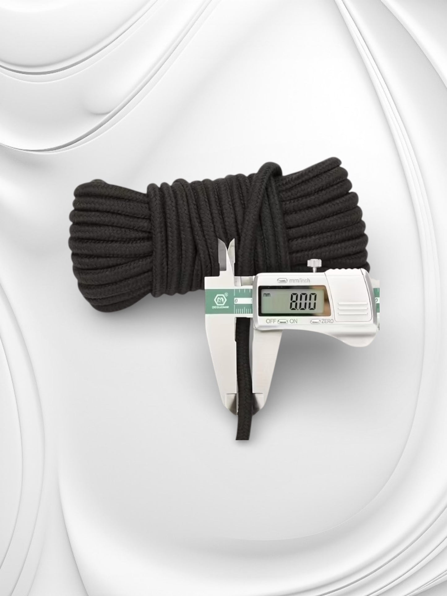 Bondage Touw Set – 2×10 Meter Zwart (8 mm)