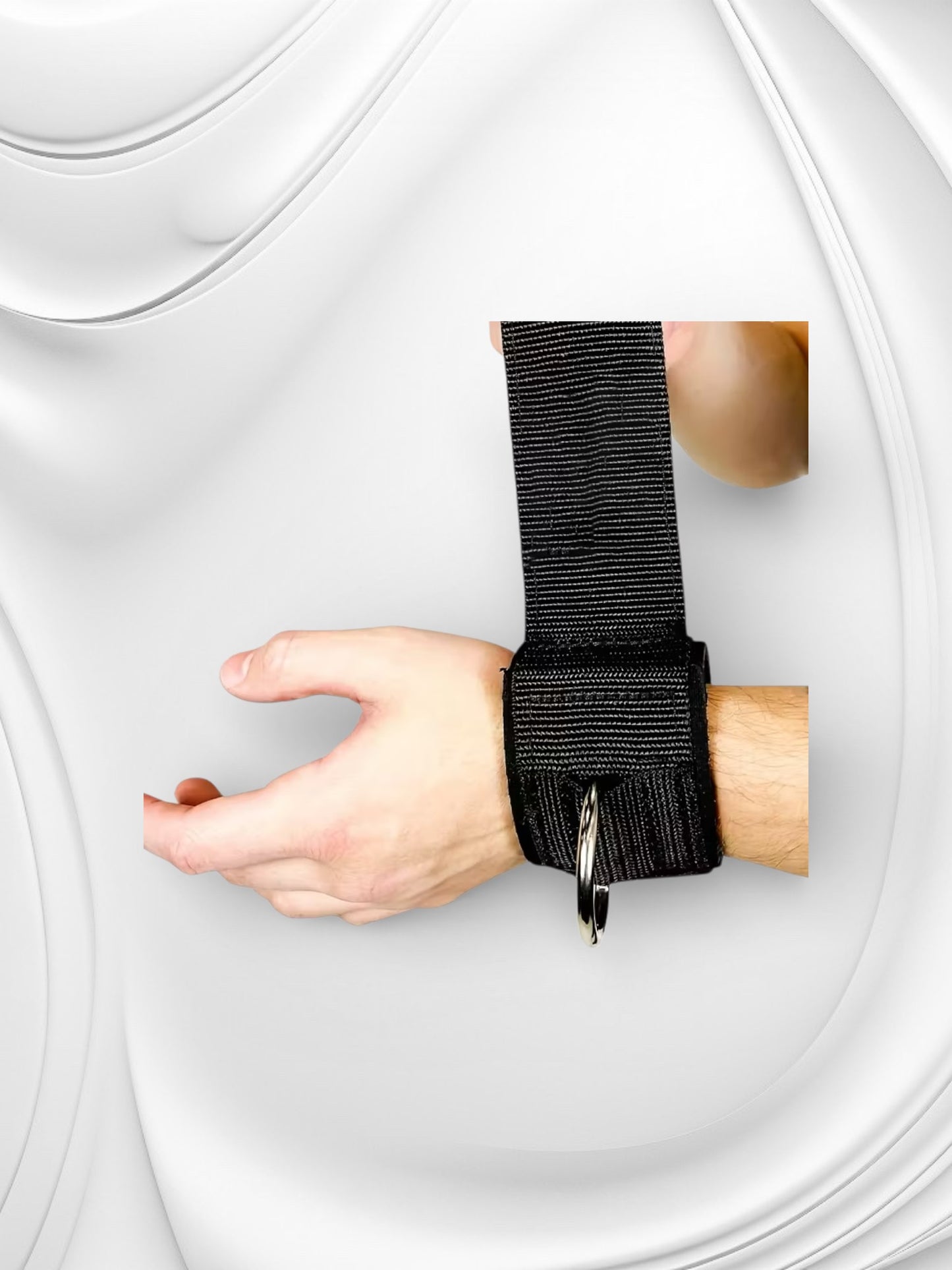 Luxe Verstelbare Polsboeien – Zwart (Comfort Fit & D-Ring)