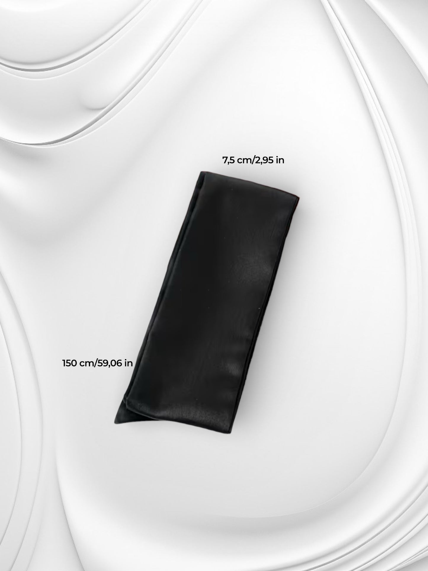 Satijnen Blinddoek – Zwart (Elegant & Sensueel)