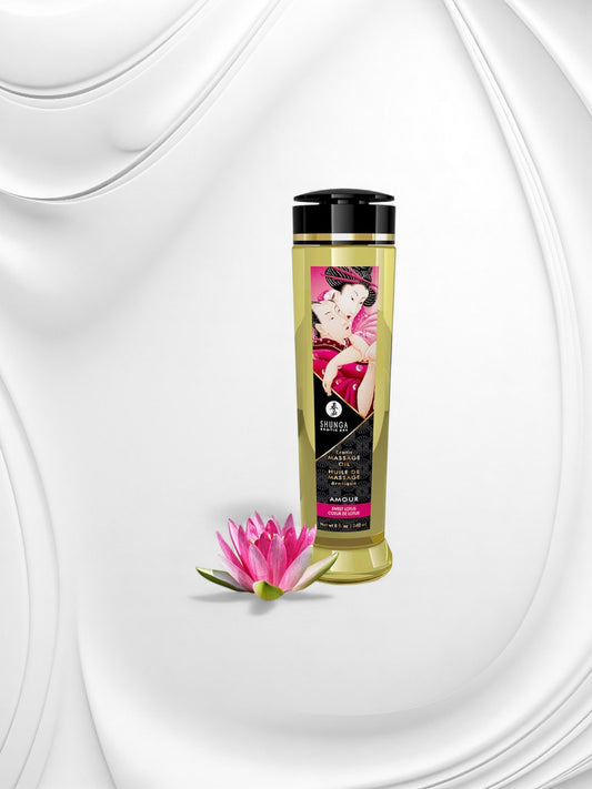 Shunga Massage Oil – Sweet Lotus (240 ml)