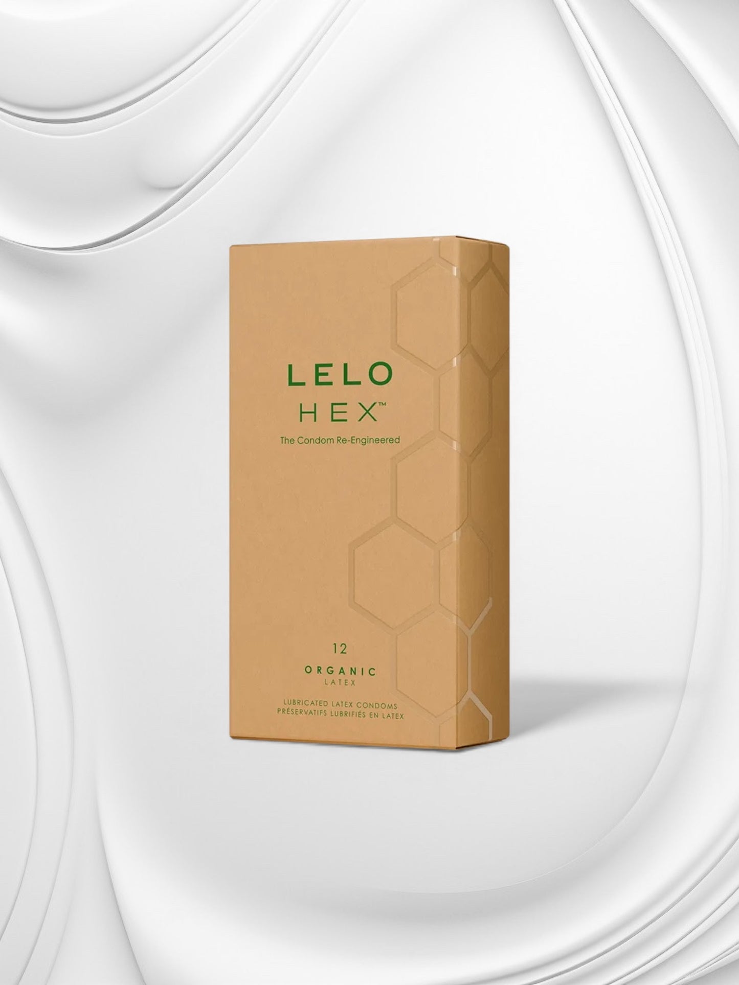 LELO HEX™ Organic Condoms – 12 Pack