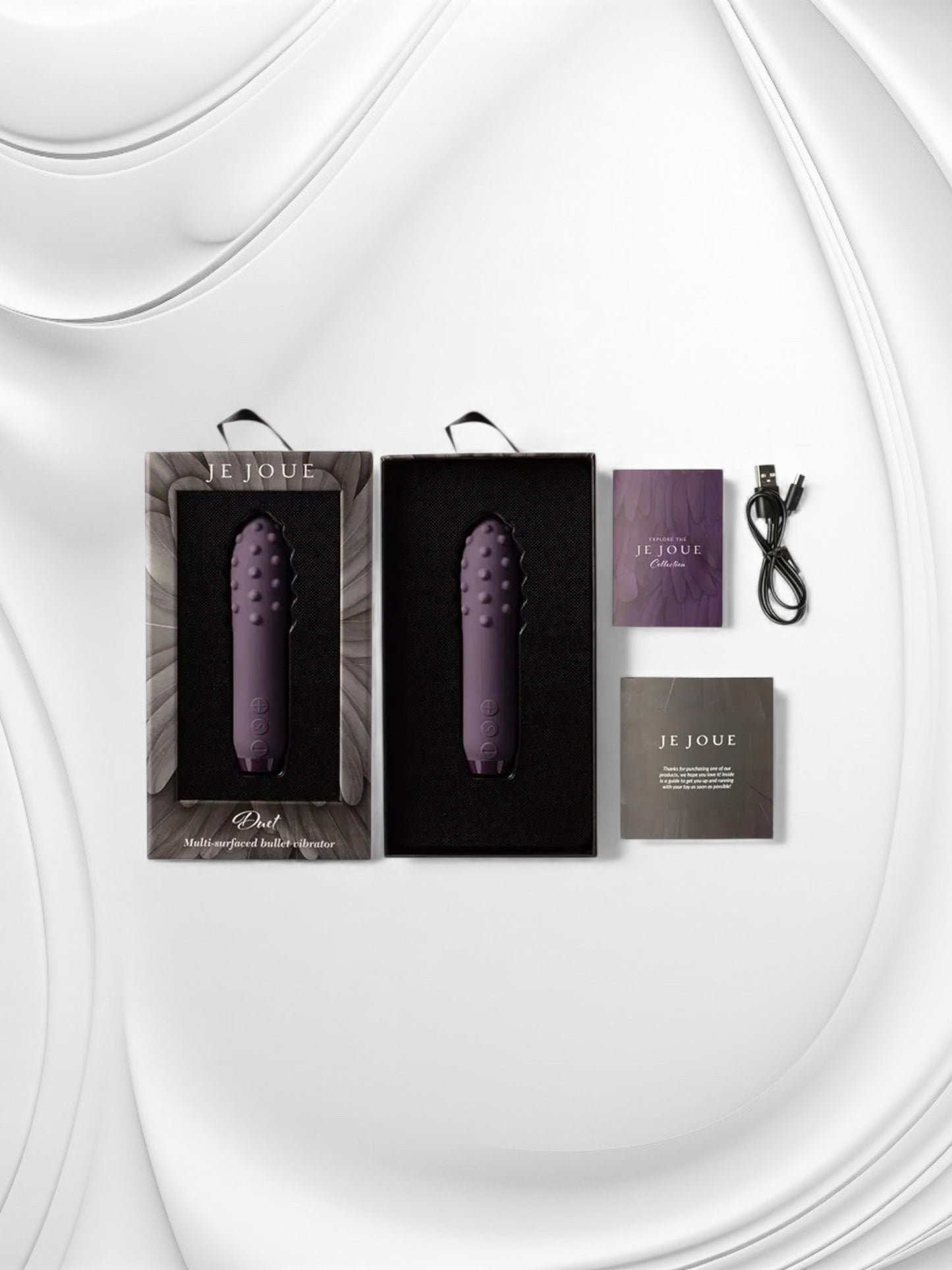 Je Joue Duet Bullet Vibrator – Purple