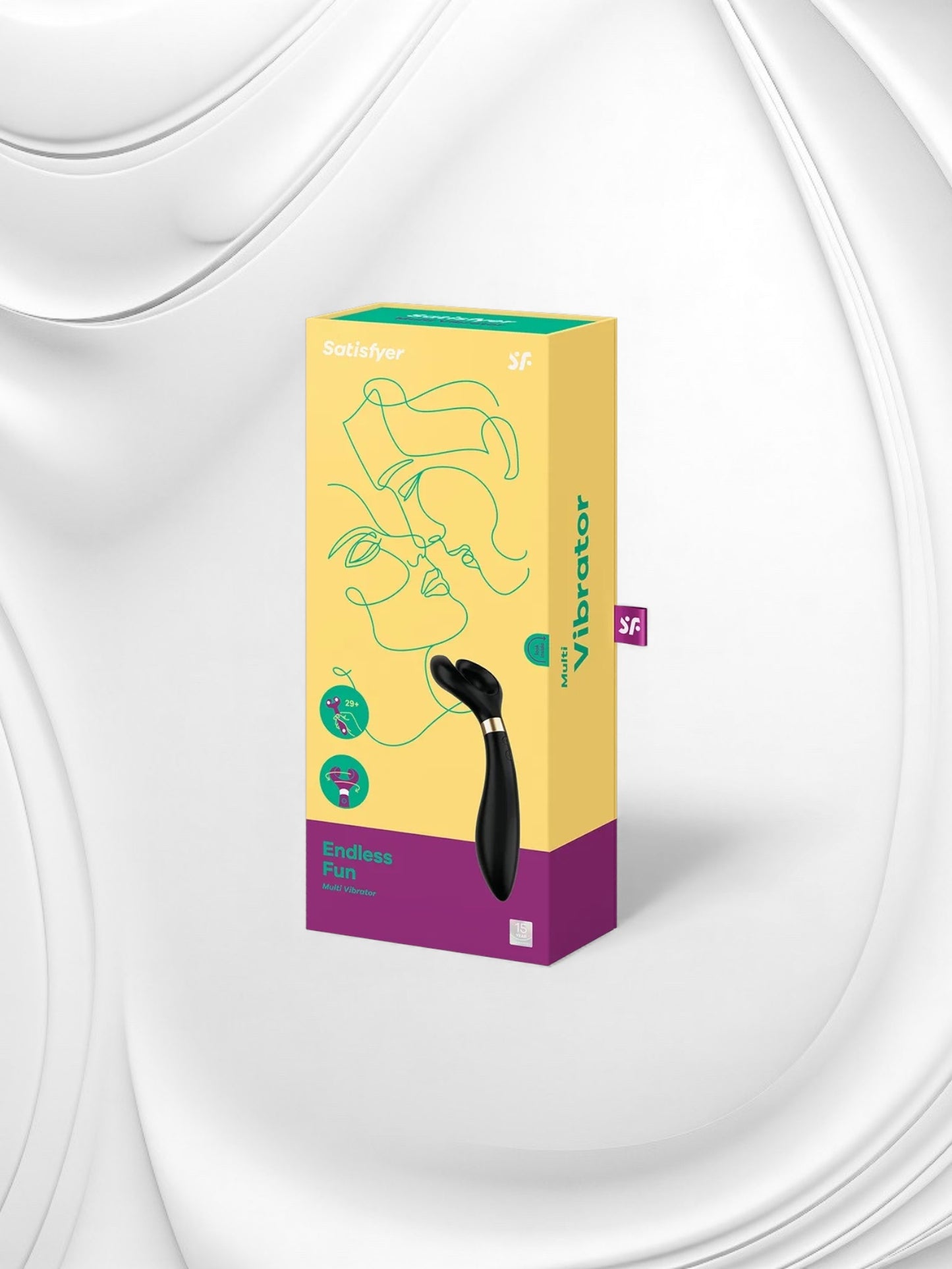 Satisfyer Partner Multifun / Endless Fun – Black