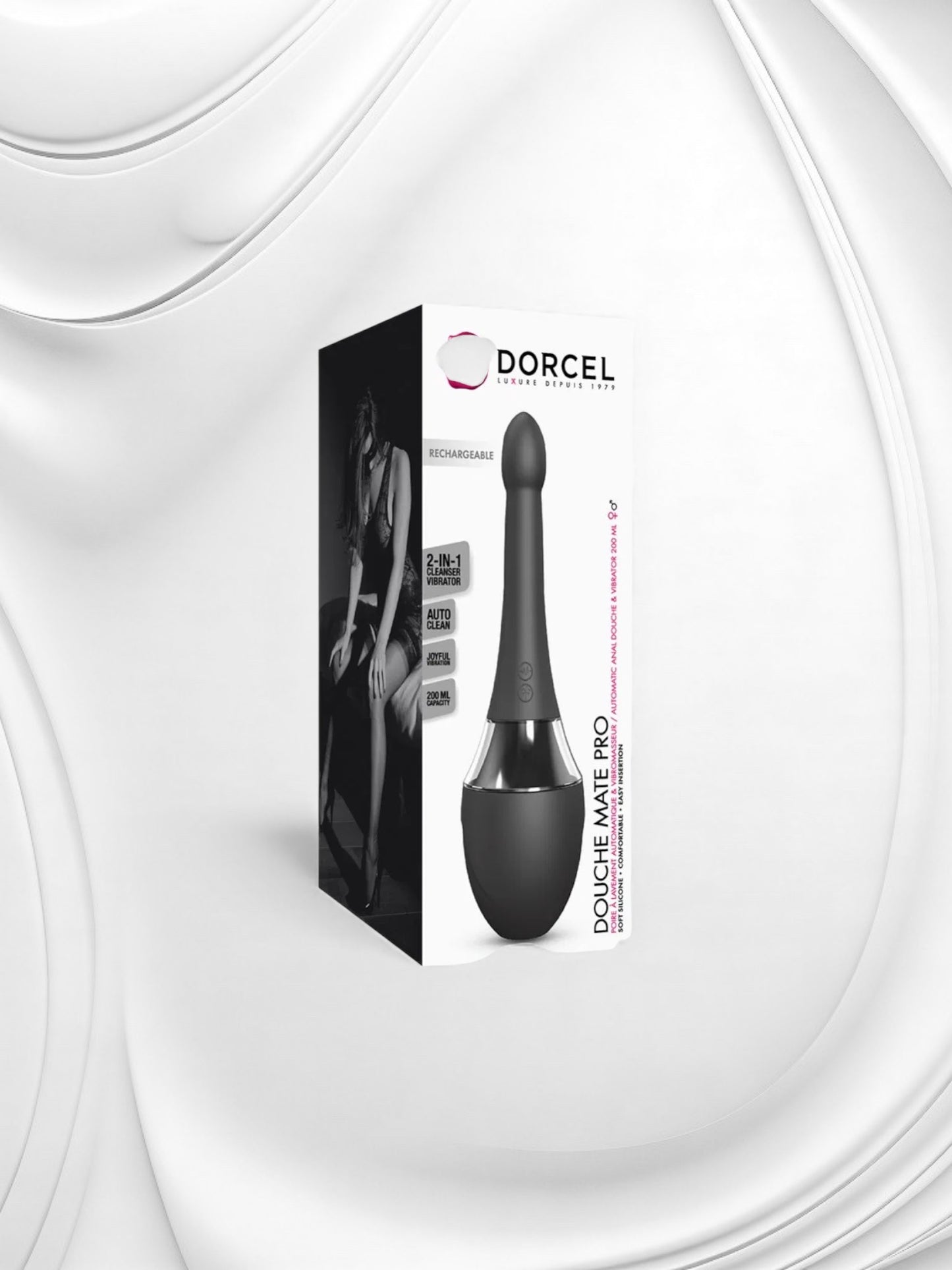 Dorcel Douche Mate Pro – 2-in-1 Intieme Douche & Vibrator