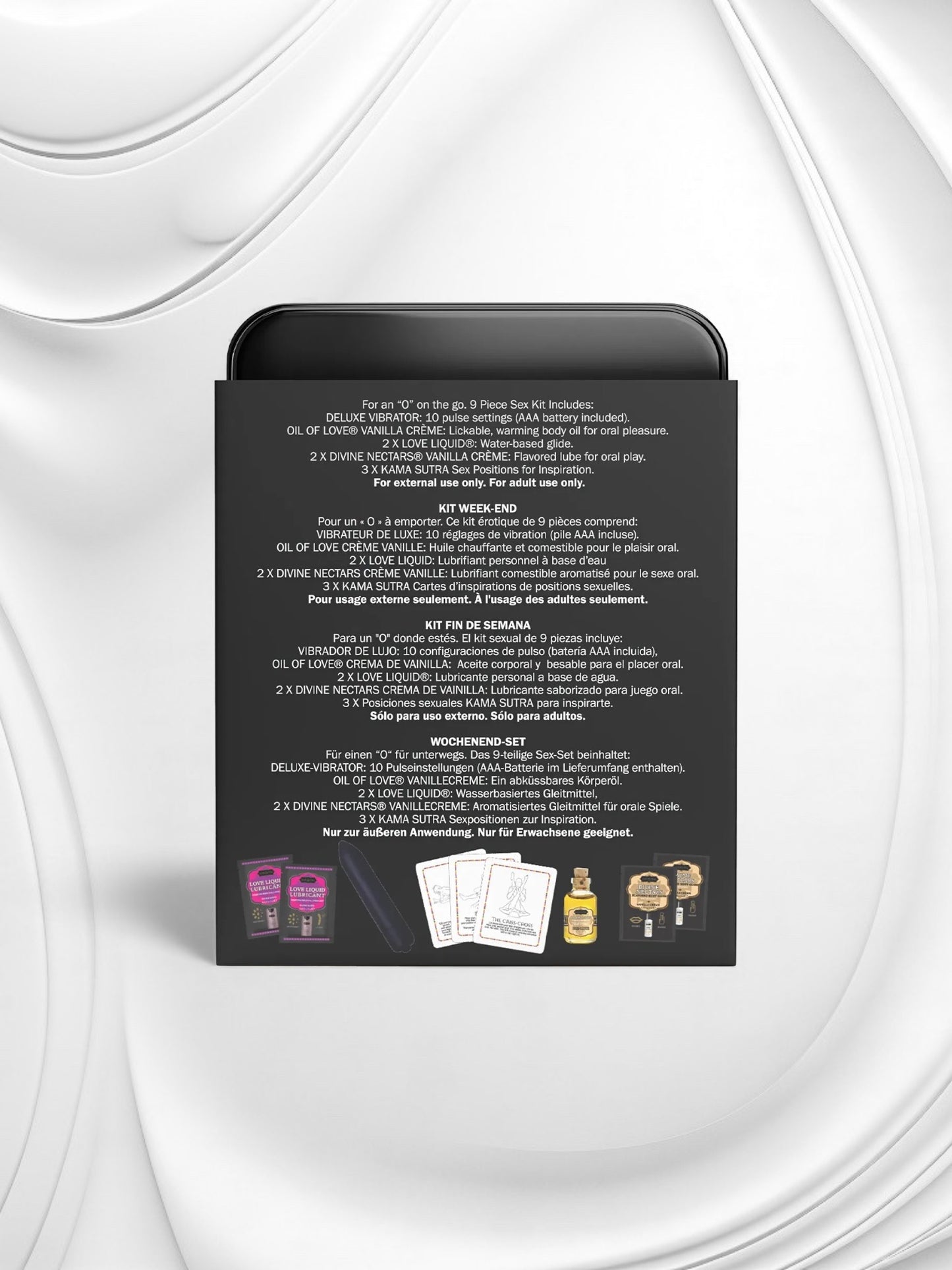 Kamasutra Weekender Kit – Vanilla Cream