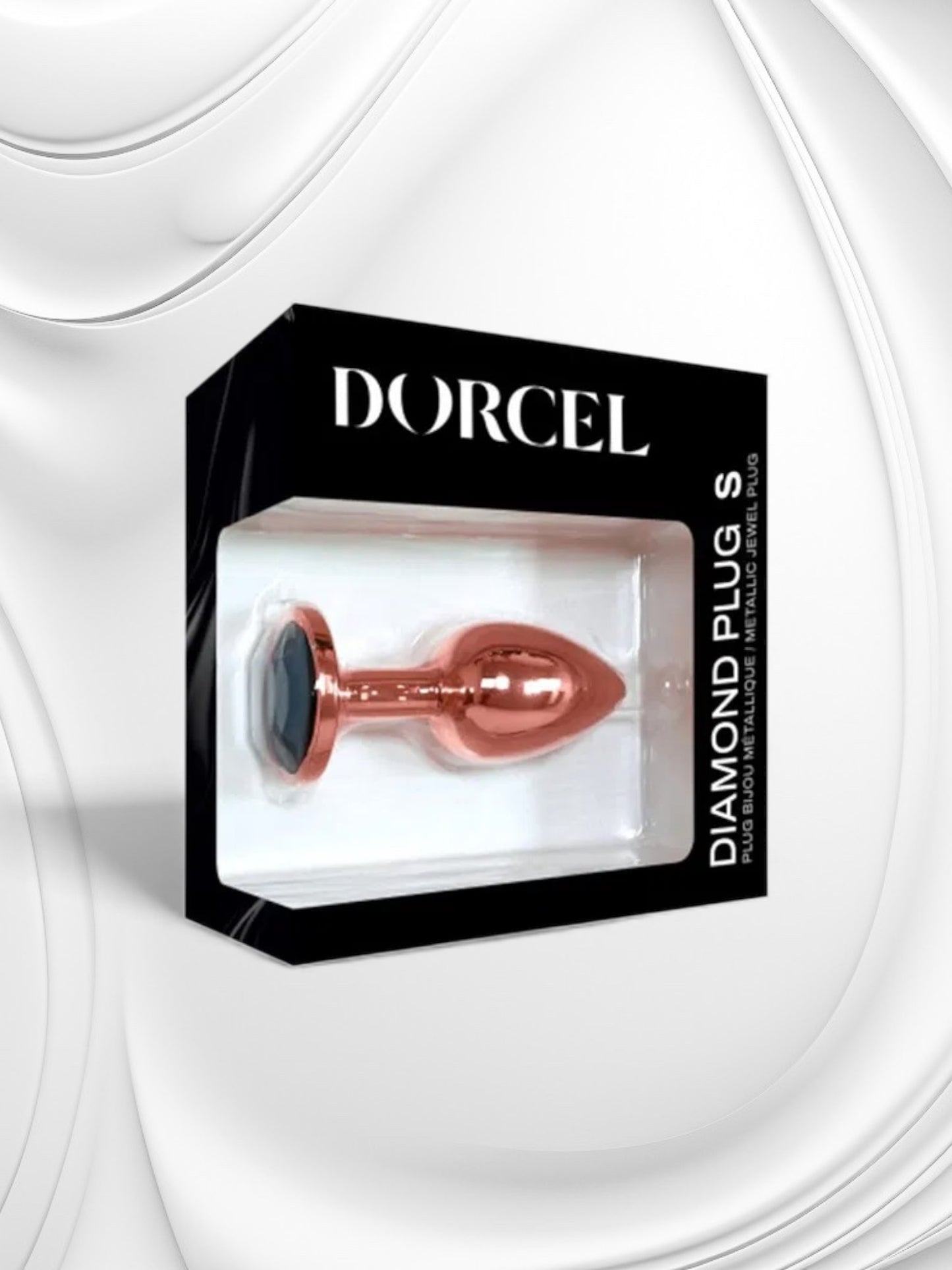 Dorcel Diamond Plug – Rosé Gold (S / M / L)