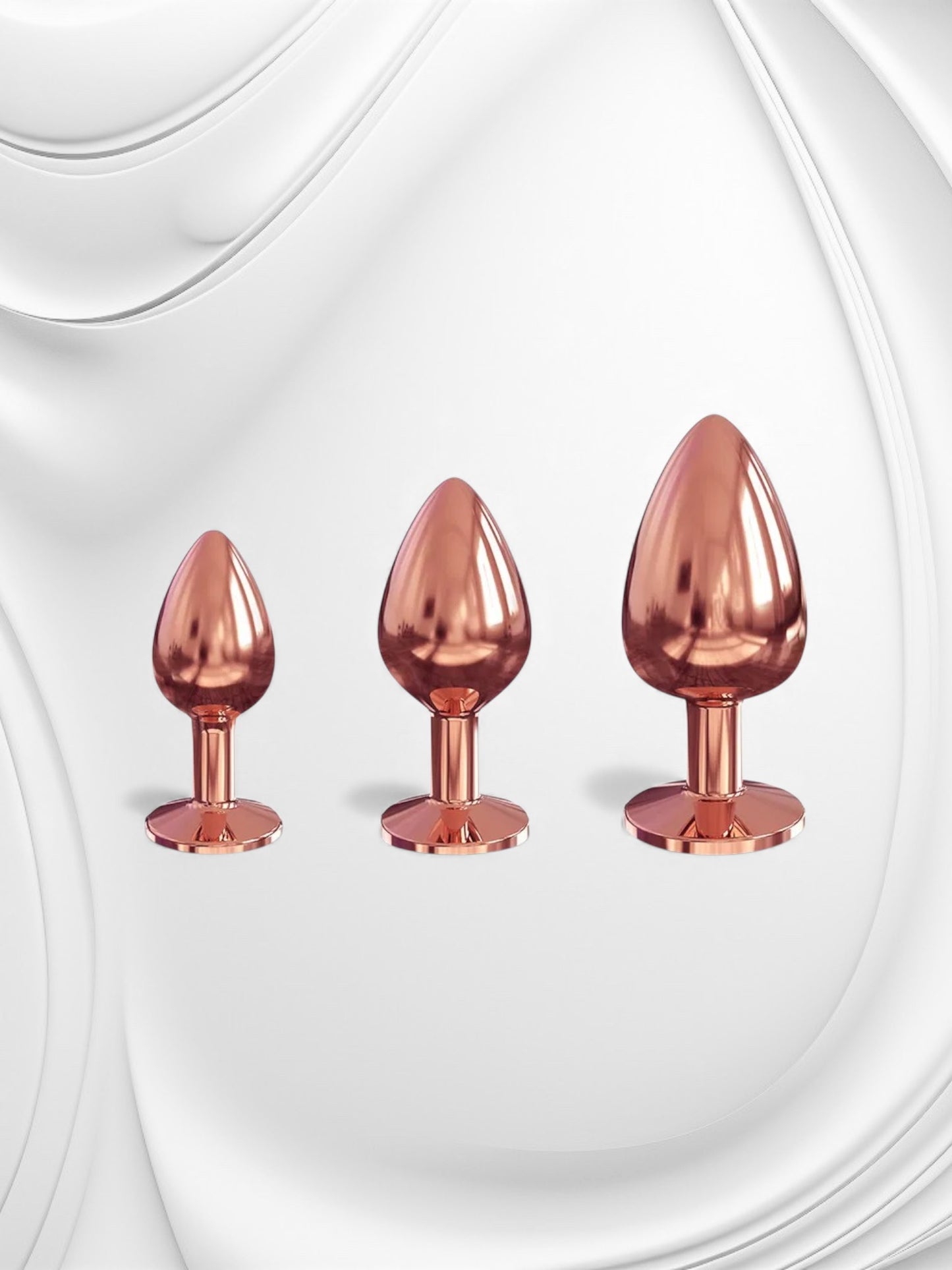Dorcel Diamond Plug – Rosé Gold (S / M / L)