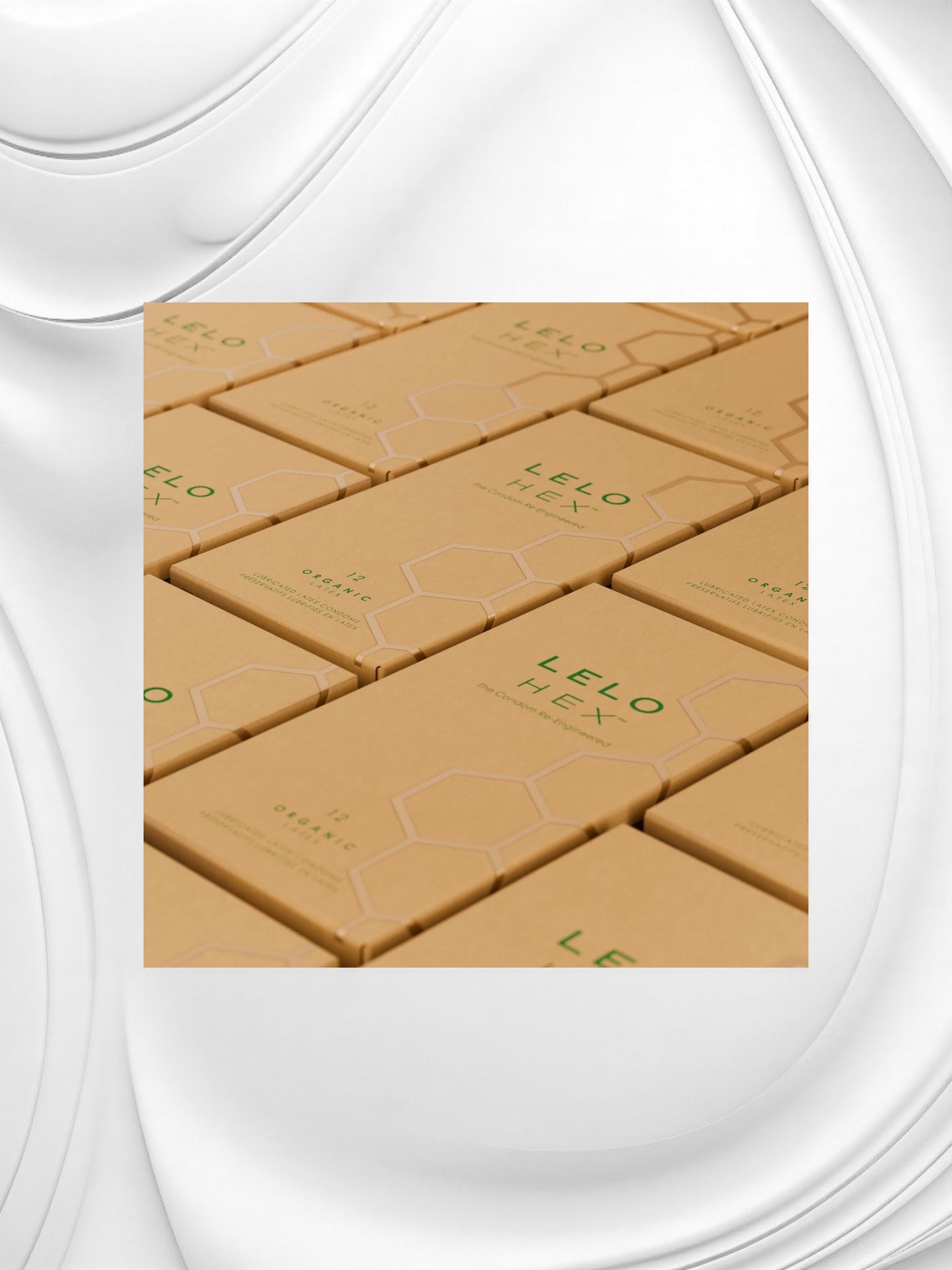 LELO HEX™ Organic Condoms – 12 Pack