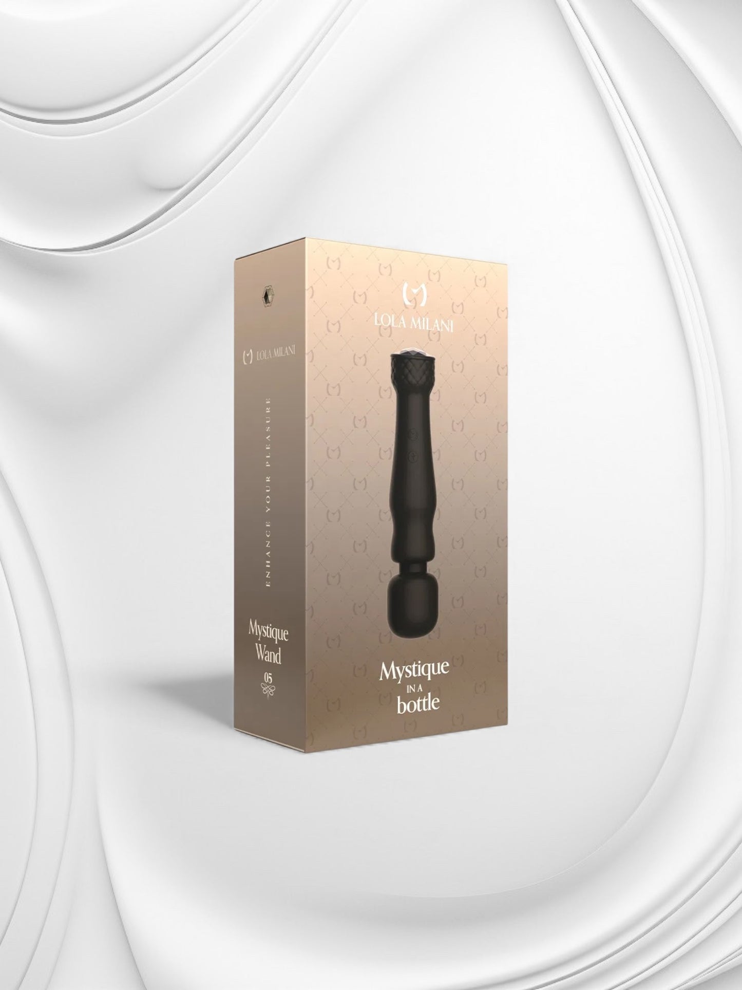 Lola Milani Mystique Wand – Powerful Massager (Black)