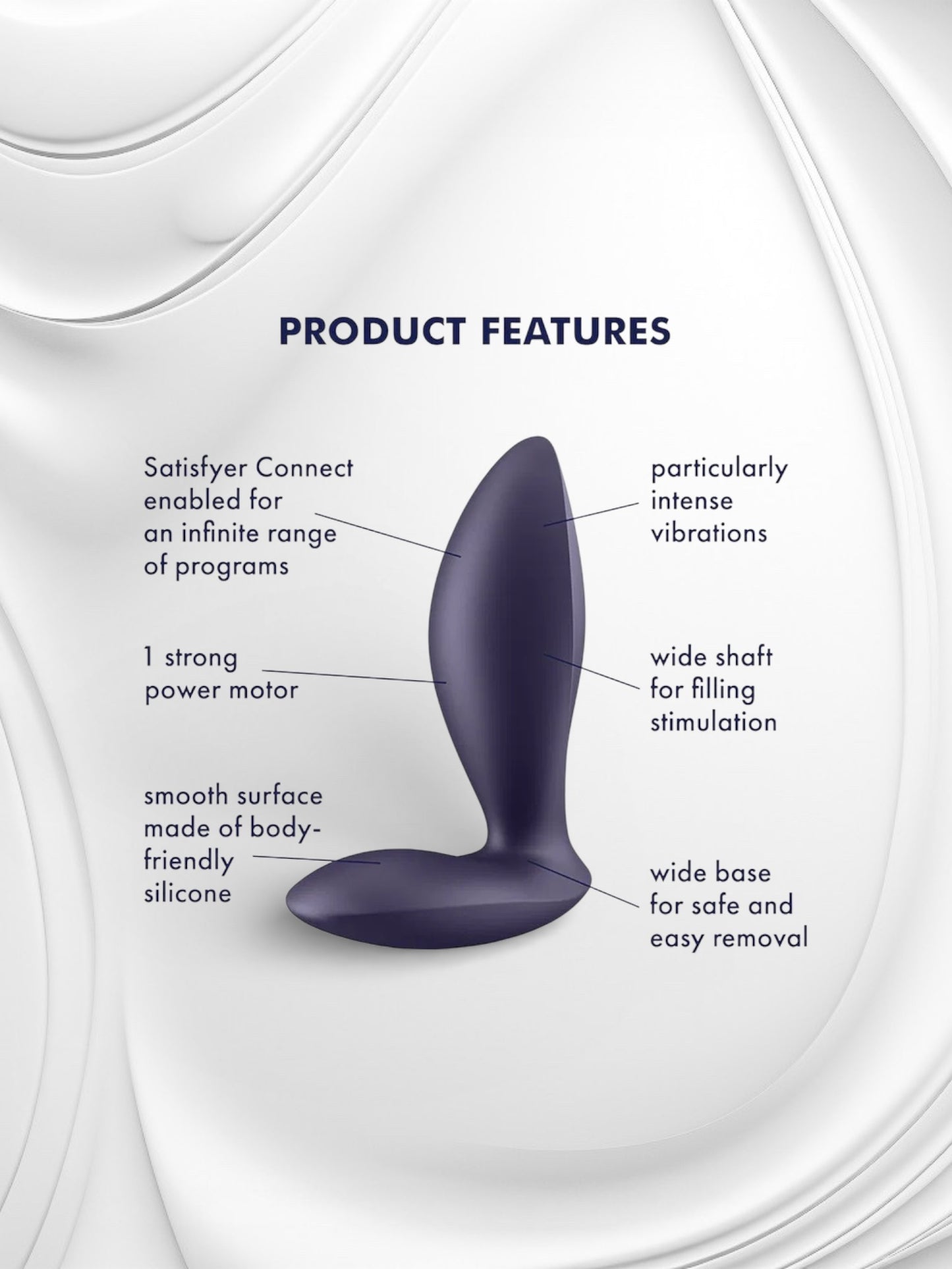 Satisfyer Power Plug – Purple
