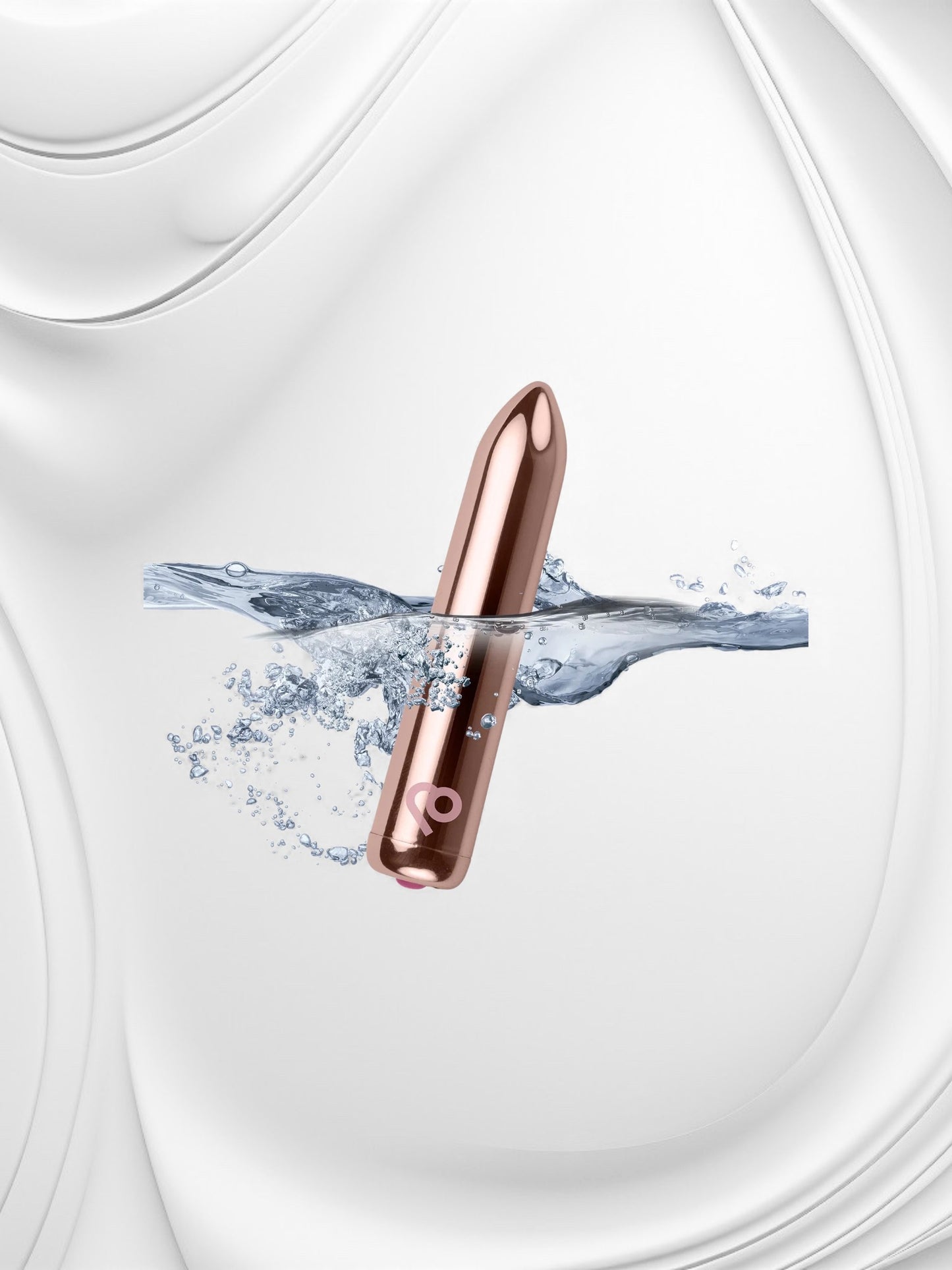 Rocks-Off Golden Rose Recharge Bullet