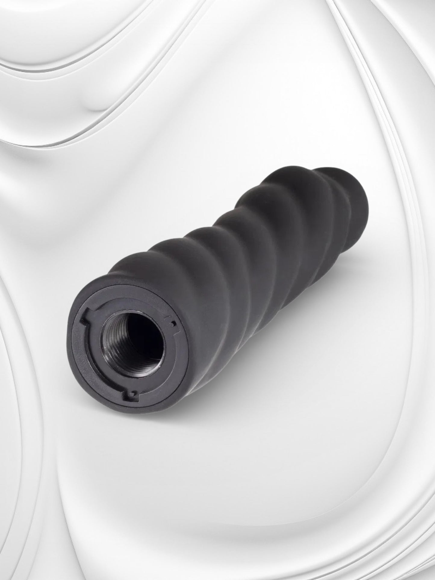 Rimba Strap-On Dildo met Zuignap – Zwart